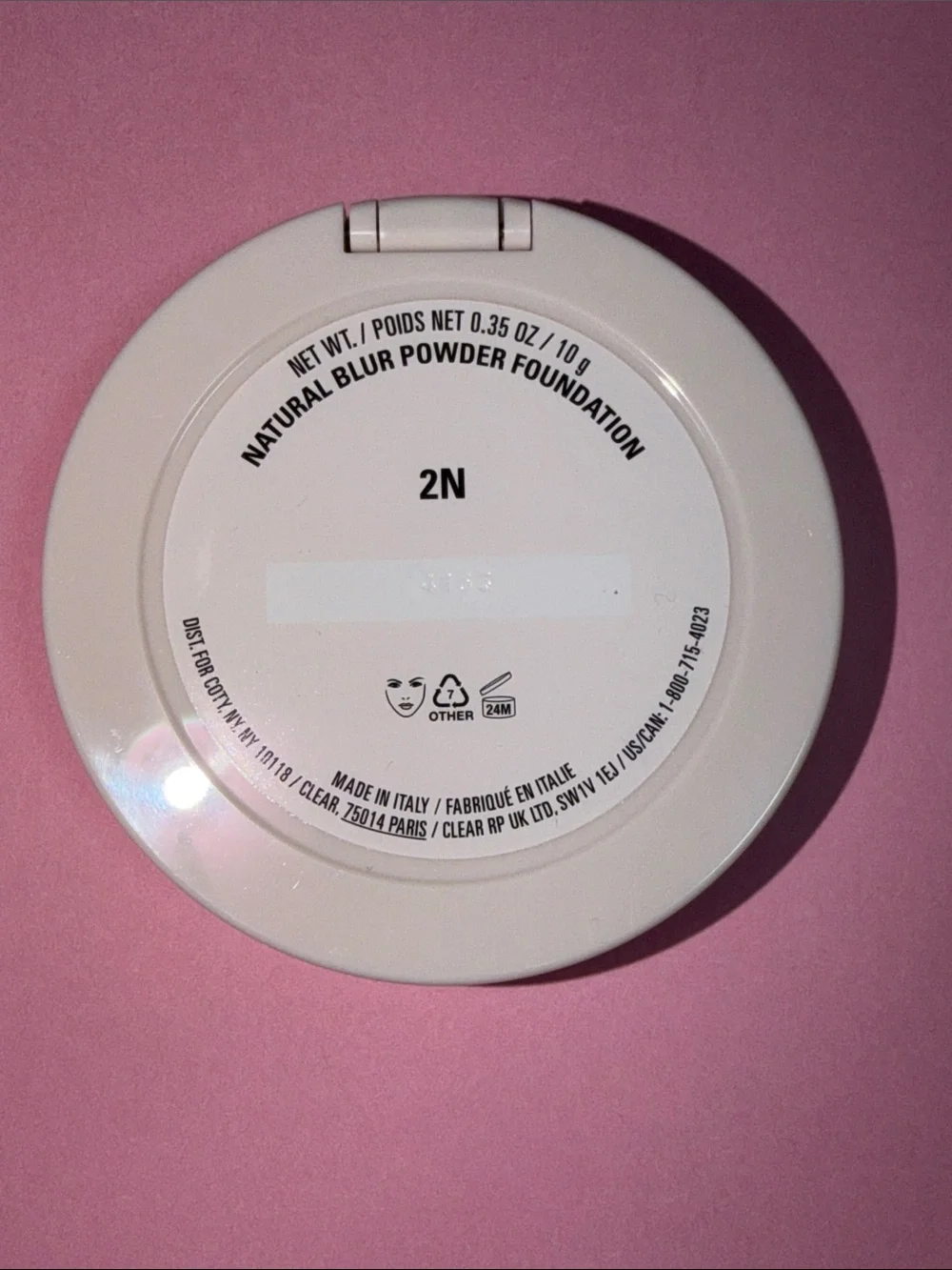 Kylie Cosmetics Powder Foundation natural blur powder foundation